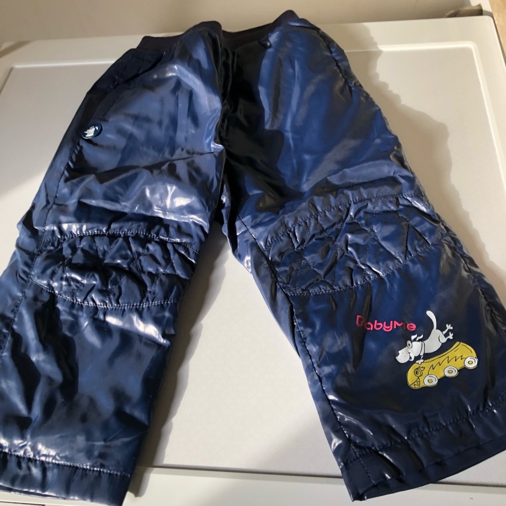 New lined waterproof pants